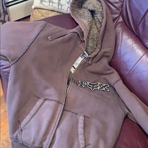 Distressed Fox Hoodie